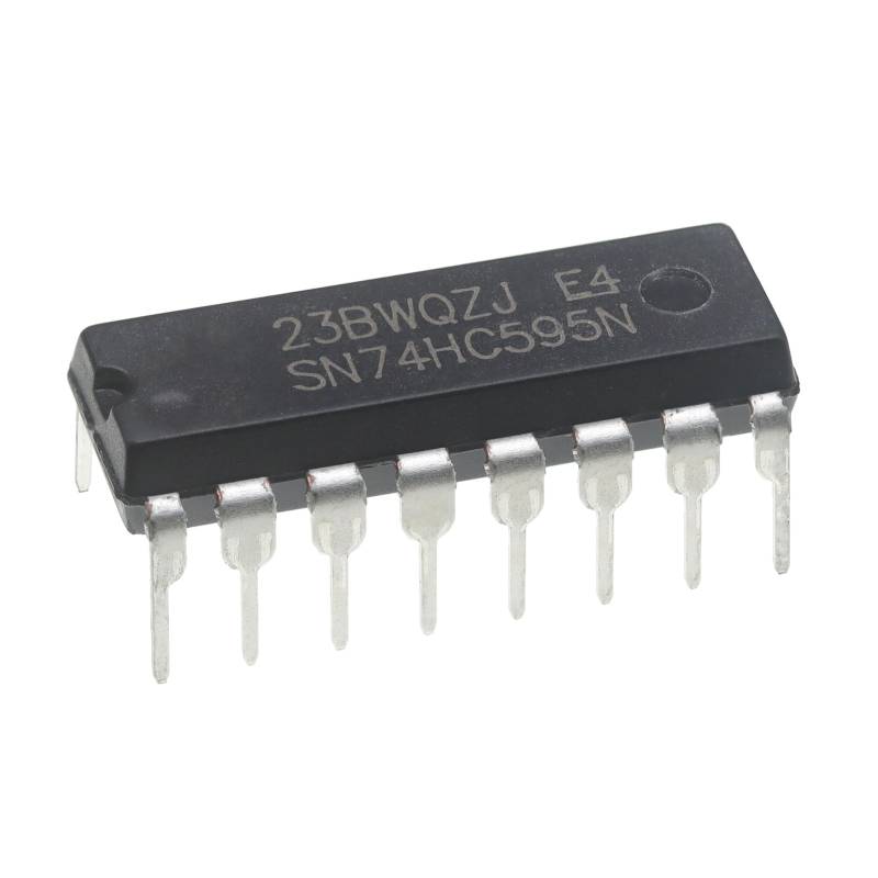 ALLECIN SN74HC595N 74HC595 74HC595N 74595 Logik-Schieberegister 8 Bit 74595 3-Zustands-Ausgangsregister IC DIP-16 (Packung mit 30 Stück) von ALLECIN