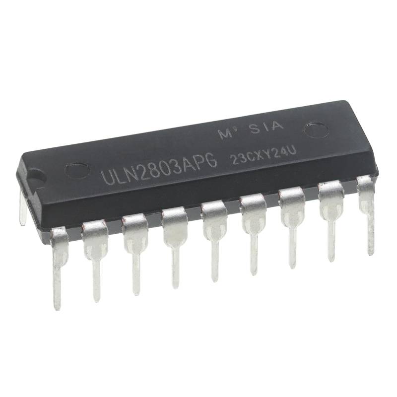 ALLECIN ULN2803 ULN2803A 2803 Transistor Array 8-Kanal Darlington Transistoren Hochspannung Hochstrom NPN IC DIP-18 (Packung mit 10 Stück) von ALLECIN