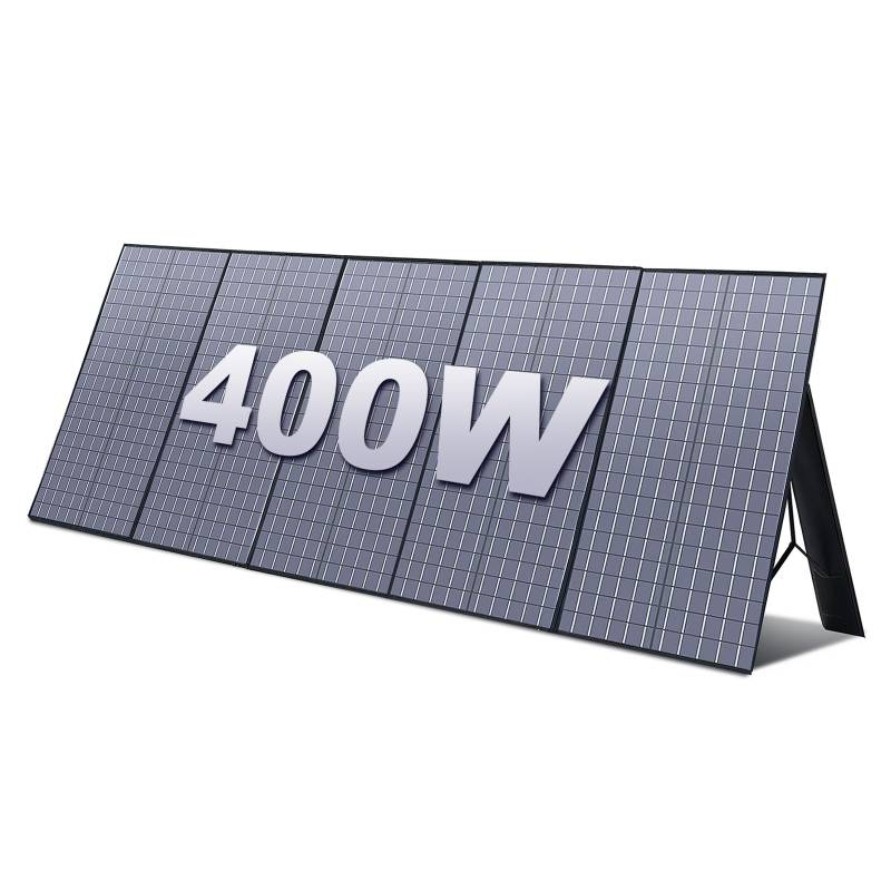 ALLPOWERS 400W Faltbares Solarpanel Solarmodul Solarladegerät Solar Panel mit Solar Ausgang XT60 / DC Adapter für Powerstation Solargenerator Camping Wohnmobil Boot Stromausfall Outdoor Garten Balkon von ALLPOWERS