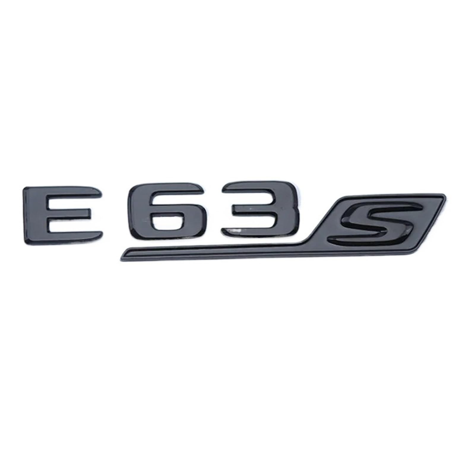 ALMVIS 3D ABS Auto Hinten Stamm Aufkleber Emblem Logo GLE63S Abzeichen Fit for Mercedes AMG CE GLC GLE 63 S W205 w204 W213 W212 X253 W167 W166 C292 Auto-Logo-Aufkleber(E63 Black) von ALMVIS
