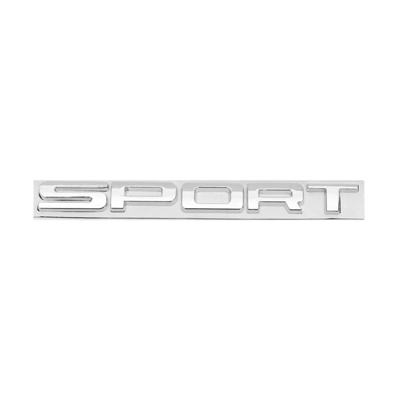 ALMVIS Auto Styling Metall Sport Buchstaben Logo Emblem Auto Hinten Stamm Abzeichen Aufkleber Aufkleber Fit for Land Range Rover SV Autobiographie entdeckung Auto-Logo-Aufkleber(E) von ALMVIS