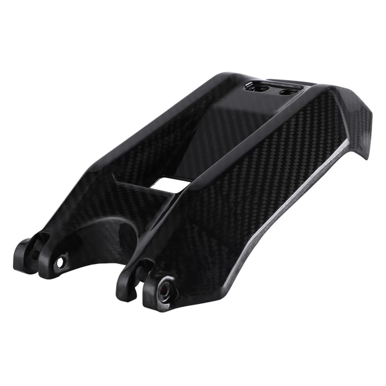 ALNHY Carbon Fiber Motorcycle Battery Compartment Cover Guard Compatible with Light Bee X S L1E(Nero) von ALNHY