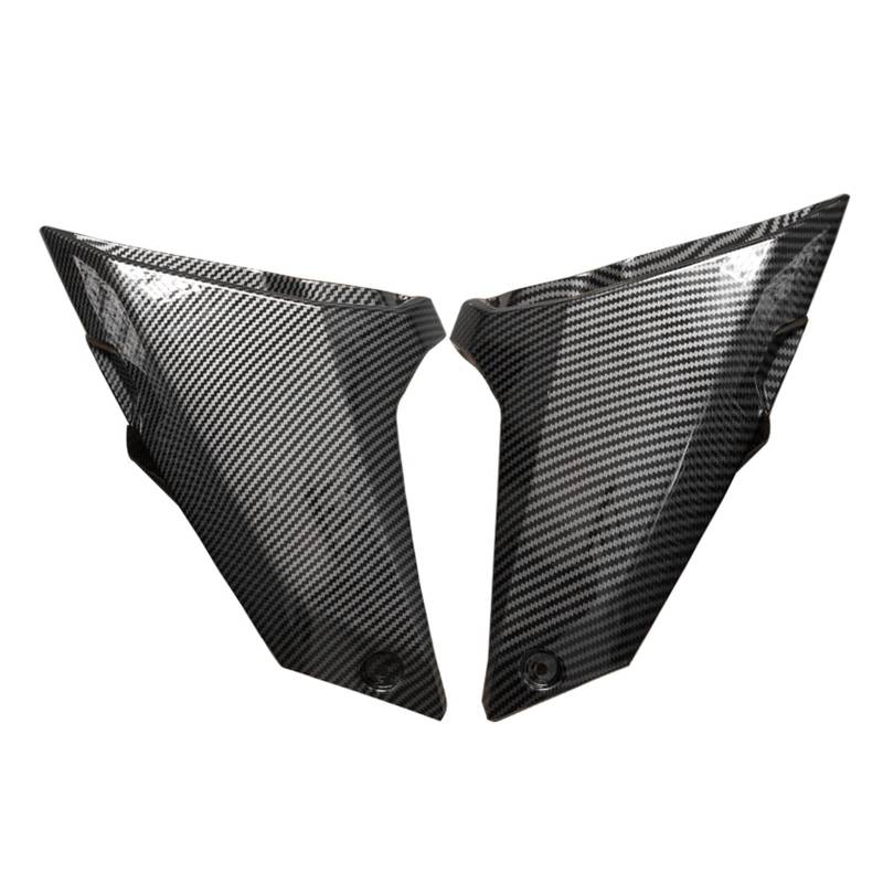 ALNHY Motorrad-Carbonfaser-Seitentankverkleidung, Lufteinlassabdeckung, Kompatibel Mit, Kompatibel Mit FZ-09, Kompatibel Mit MT-09, 2017, 2018, 2019, 2020(Carbon Fiber Look) von ALNHY