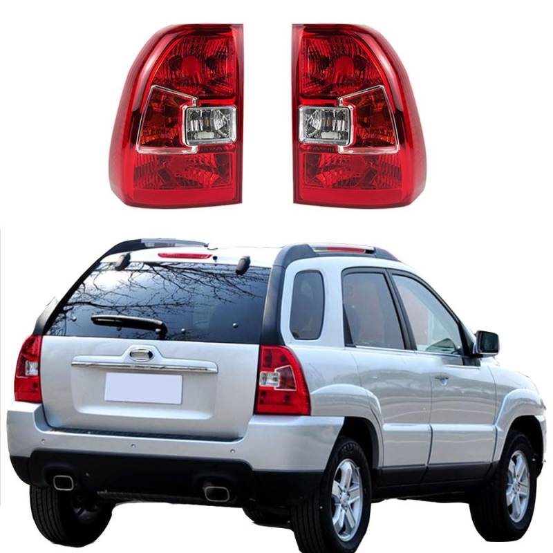 ALOEU Rücklicht Rückleuchte für Kia Sportage 2007-2009 1 pcs, Rückleuchten Lampe Montage,driver side von ALOEU