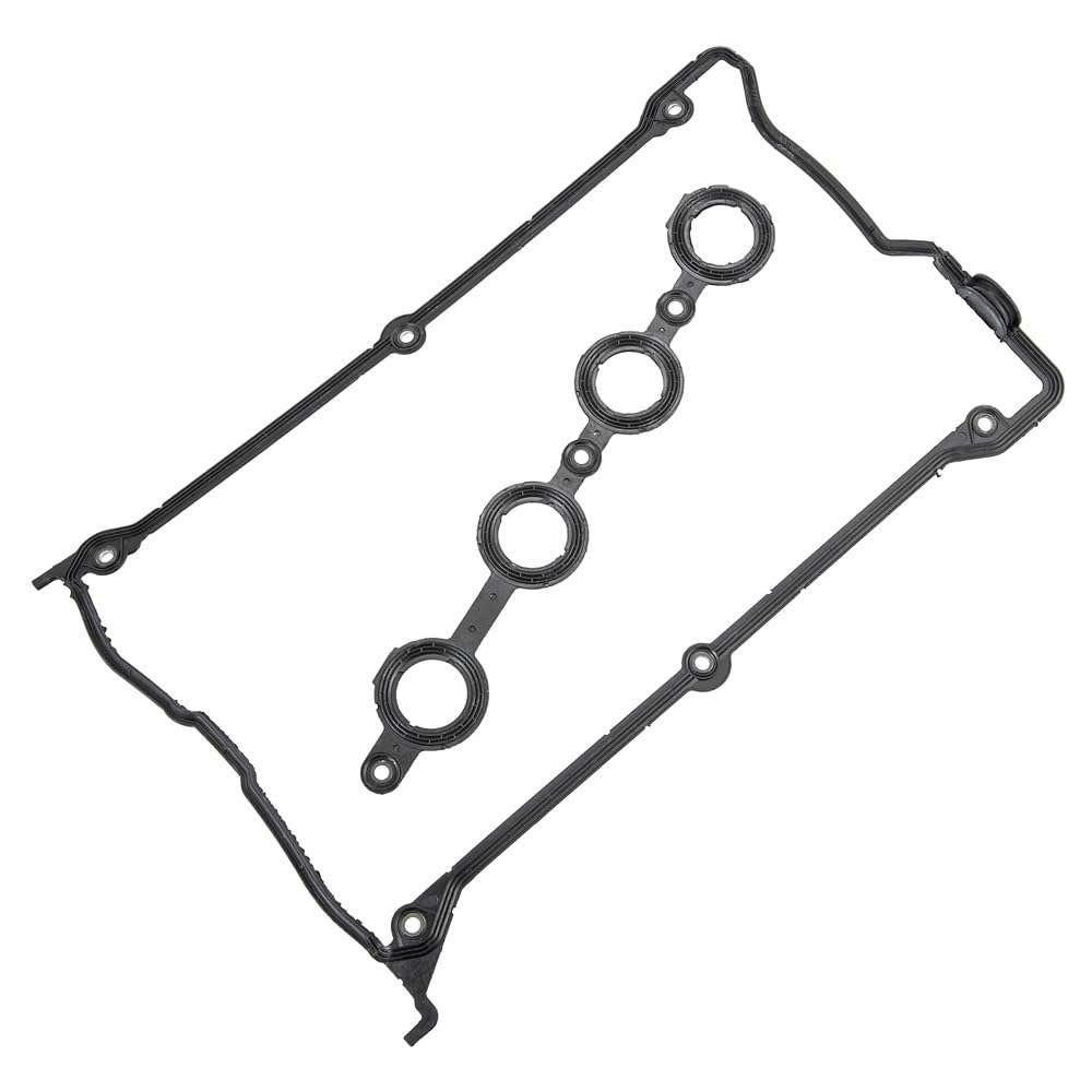 Kompatibel mit A3 1996-2003 A4 B5 B6 B7 1994-2005 A6 C4 C5 1995-2005 TT 1998-2006 1,8 T Motorventildeckeldichtung 058198025 058198025A von ALOFdH