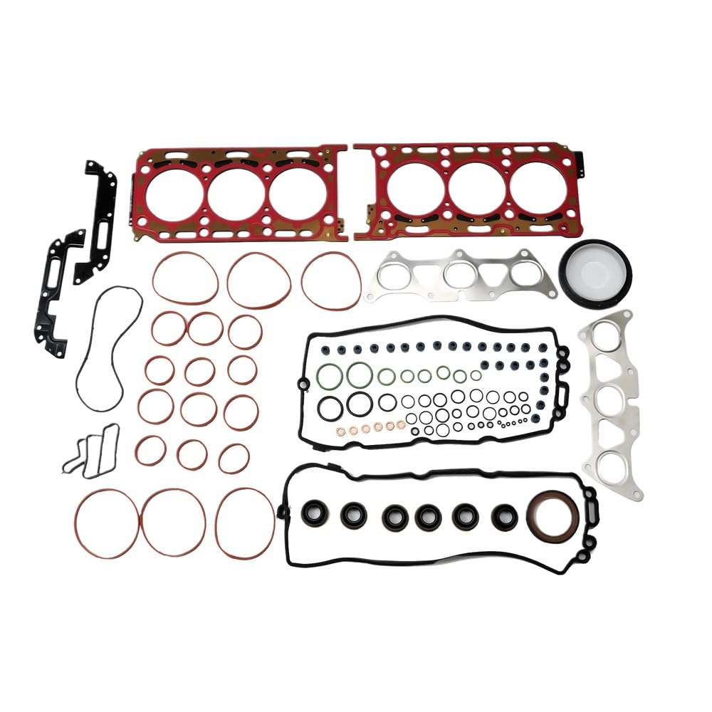 Kompatibel mit A4 Allroad B8 Avant A5 A6 C7 A7 A8 Q5 Q7 Q8 3.0TD Motor Zylinderkopfdichtung Dichtungssatz von ALOFdH