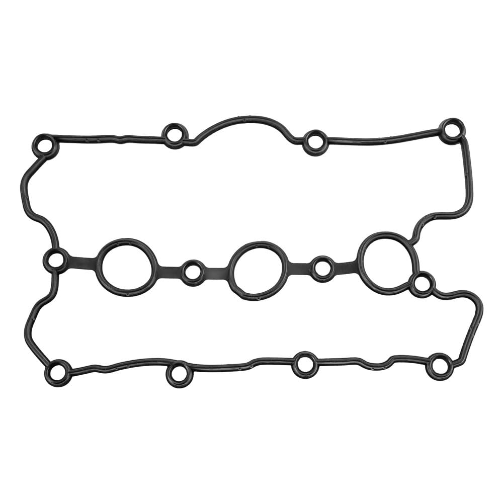 Kompatibel mit A4 B8 A5 S5 A6 C6 C7 A8L D3 D4 Q5 Q7 2.8 FSI 3.0 TFSI 3.2 Linke Motorventildeckeldichtung 06E103483P 06E103483Q von ALOFdH