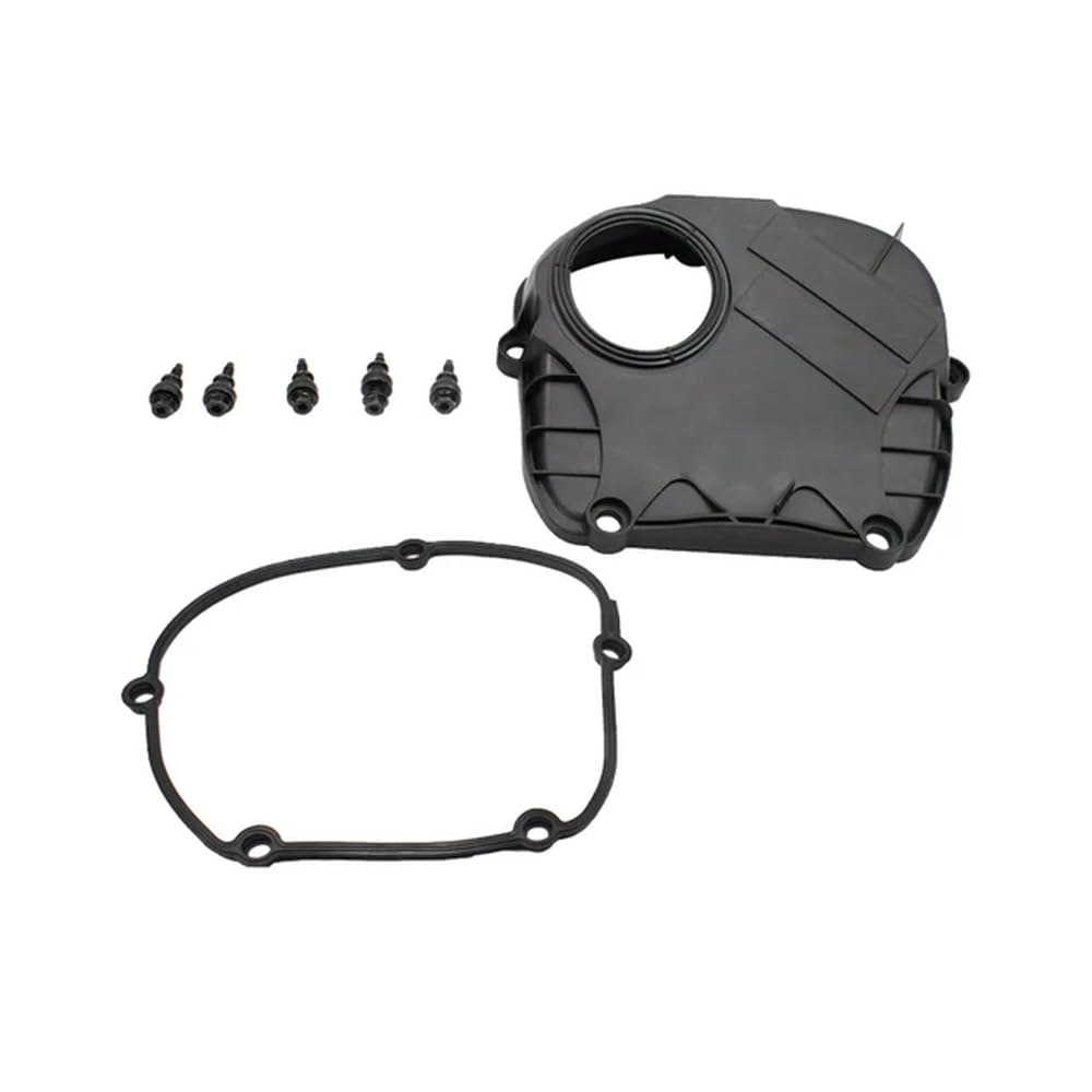 Kompatibel mit CC A4 A5 Q5 TT 2.0T Motor. Obere Steuerkettenabdeckung und Ventildeckel aus Aluminium mit Schrauben 06H103269C von ALOFdH