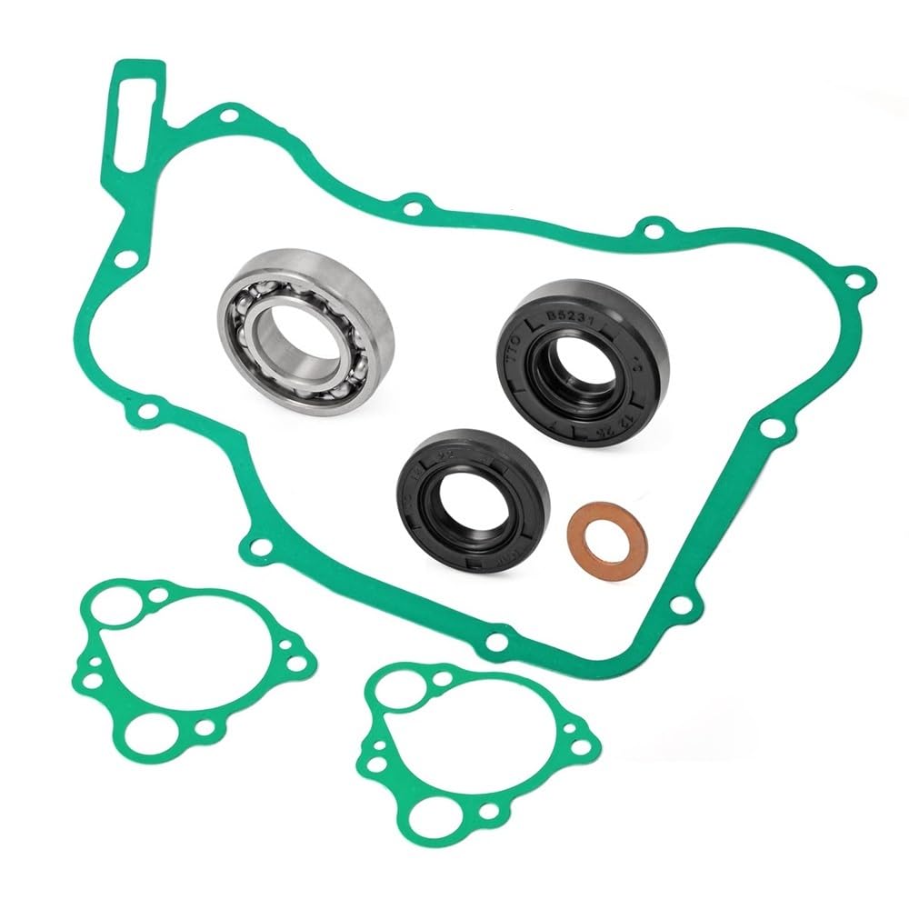 Kompatibel mit CR125 CR125R 1990-2004 Wasserpumpe Rebuild Kit Dichtungen Dichtungen Lager von ALOFdH