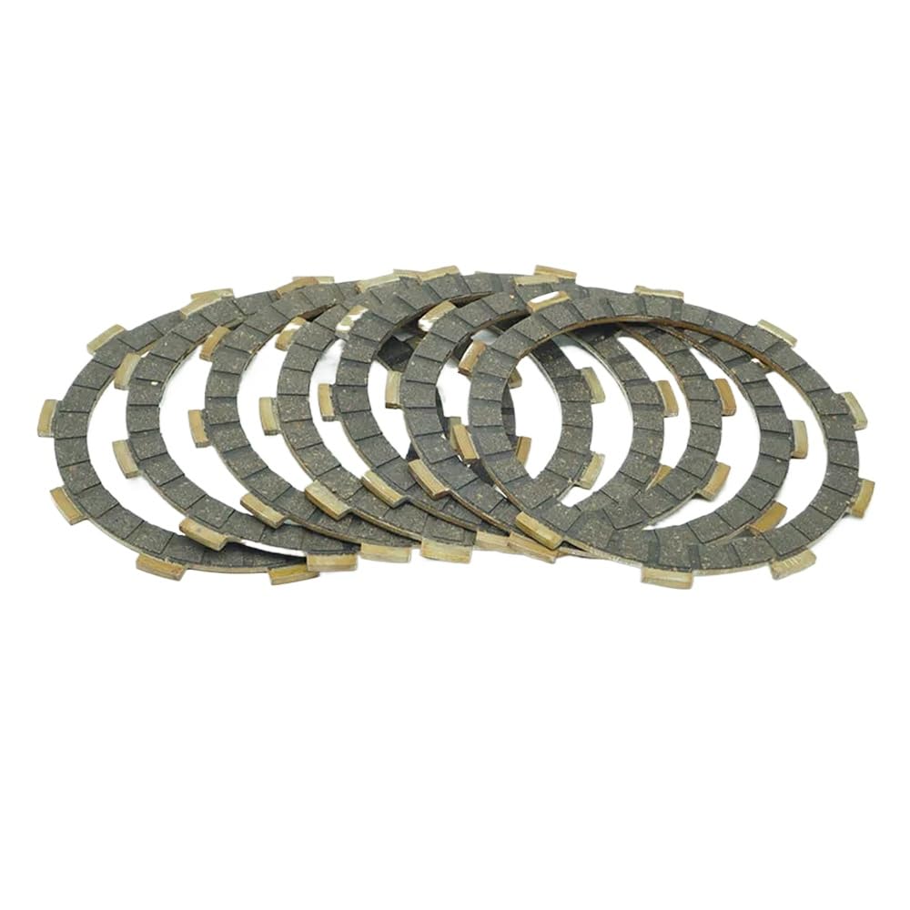 Kompatibel mit YZ80 1996–2001, YZ85 2002–2020, YZ85LW 2010–2022, Kupplungs-Reibscheiben-Platten-Set, 7-teilig, Motocross-Teile von ALOFdH