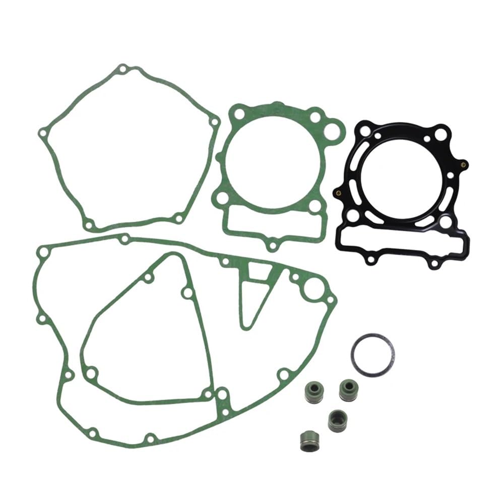 Motorrad-Motor-Kurbelgehäuse-Zylinderdichtungssatz, kompatibel mit KX250F-Modellen von 2004 bis 2008, passend Kompatibel mit KX 250 F KXF 250 von ALOFdH