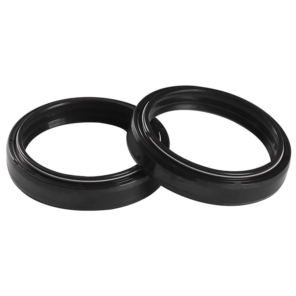 Vorderradgabel-Öldichtungs-Staubschutz-Set, kompatibel mit KX125 KX250 250F KLX450R KXE450F KX450F 48 x 58 x 9,5(2PCS Oil Seal) von ALOFdH