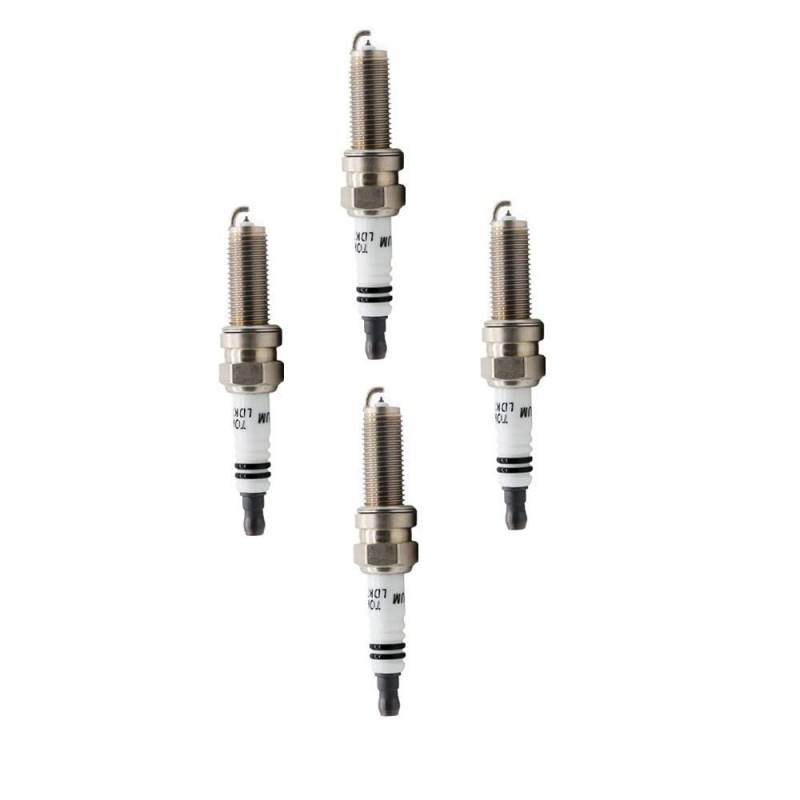 Zündkerze Iridium Platin LDK7RTIP ersetzt IXUH22 for YR6NI302S Kerze PLKR7A OE229 Motor-Zündkerze (Color : 4 pieces with box) von ALPGEN