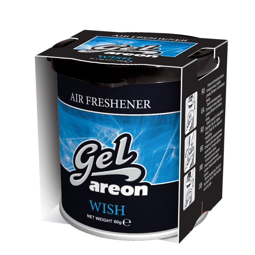 12x Original Areon Gel CAN Auto Duftdose Duftbaum Lufterfrischer + DECKEL Wunsch von ALTI GIRI