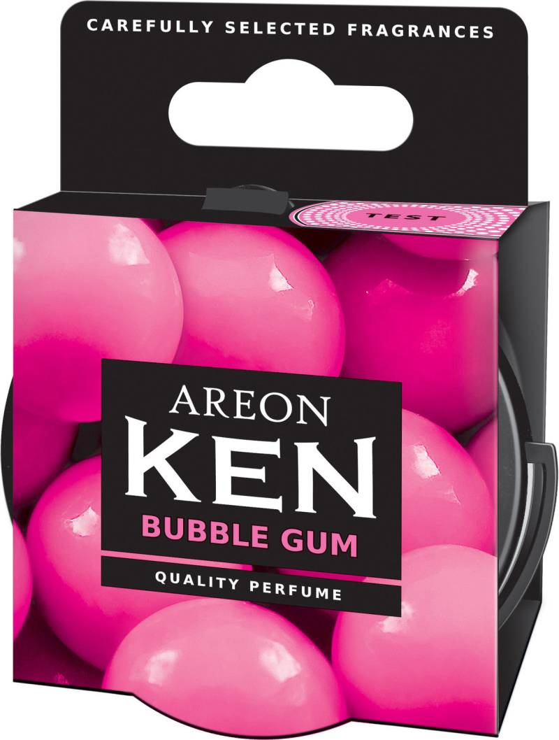 Original Areon KEN Autoparfüm Duftdose Duftbaum Lufterfrischer DECKEL Bubblegum von erio FRESH GmbH & Co. KG