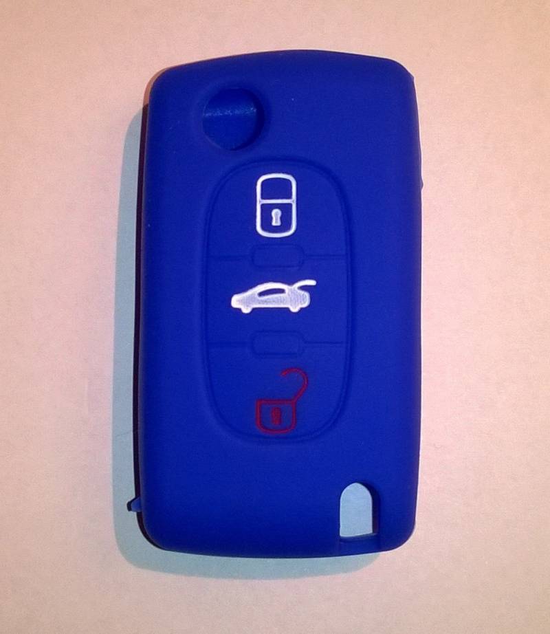 ALTIUM 650662A Silicone Key Cover, 3 Buttons W/O Logo, Dunkel Blau von ALTIUM