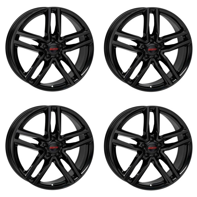 4x Alutec Felgen Ikenu 6.5Jx16 ET38 5x105 diamant-schwarz kompatibel mit OPEL Ampera Astra Mokka von ALUTEC MÜNCHEN