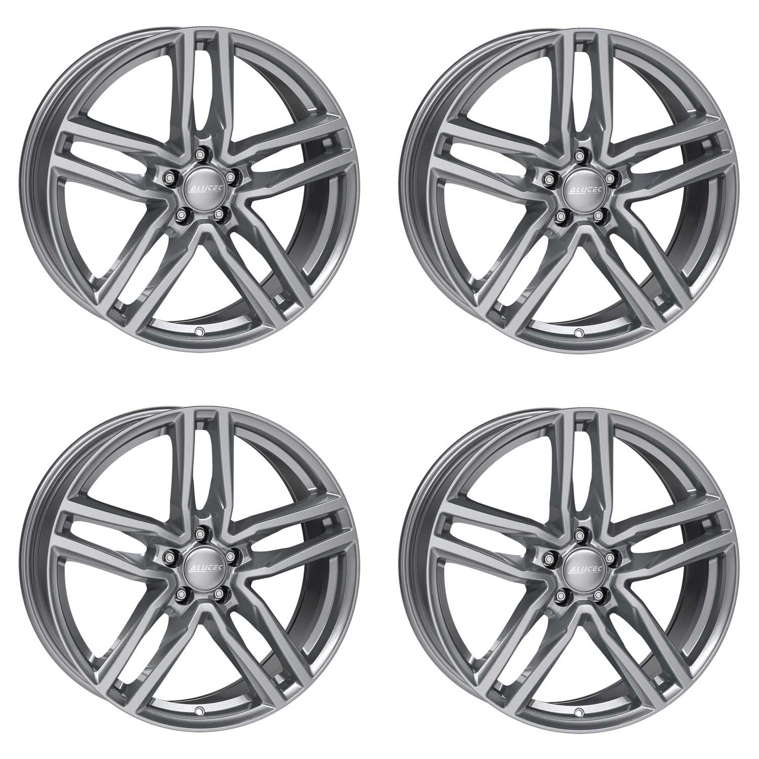 4x Alutec Felgen Ikenu 6.5Jx16 ET40 4x100 metal-grey kompatibel mit LADA Vesta von ALUTEC MÜNCHEN