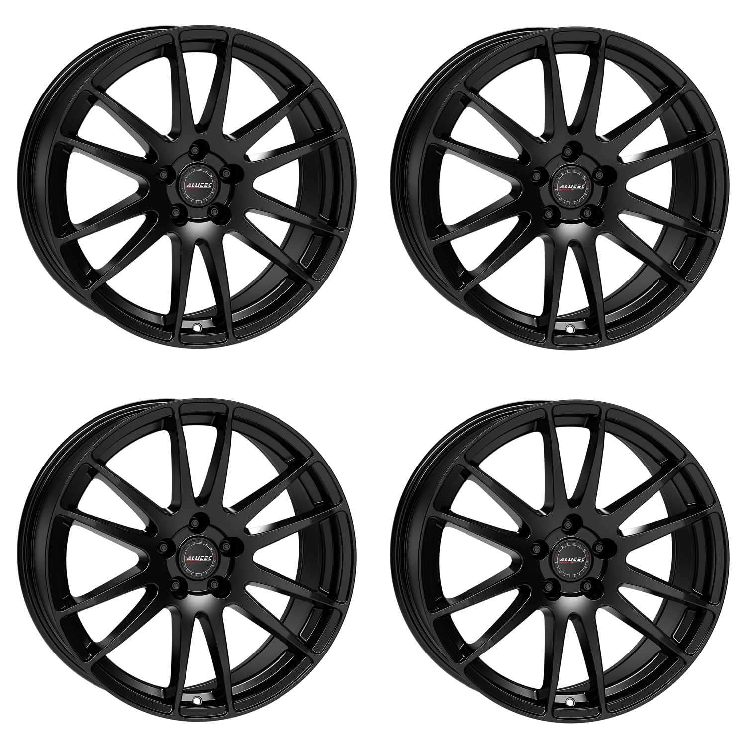 4x Alutec Felgen Monstr 6.5Jx16 ET50 5x108 racing-schwarz kompatibel mit VOLVO C30 S40 V50 V40 von ALUTEC MÜNCHEN