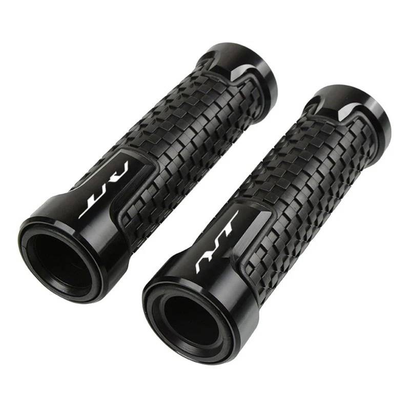 Für H&ONDA NT1100 NT 1100 2022 Motorrad Non Slip Lenker Grip Gas CNC Hand Bar Griffe Zubehör(Black) von ALZXDUEVD