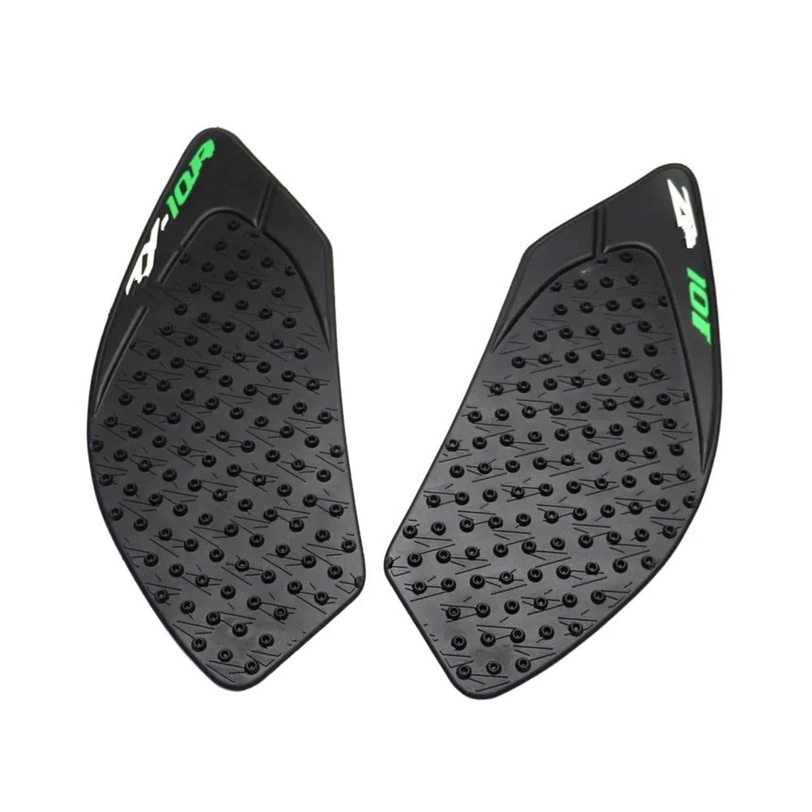 Für KA&WA&SAKI ZX 10R 2008-2010 Motorrad Kraftstoff Tank Anti-Skid Matte Gummi Schutz Aufkleber Pad Zubehör(Green) von ALZXDUEVD