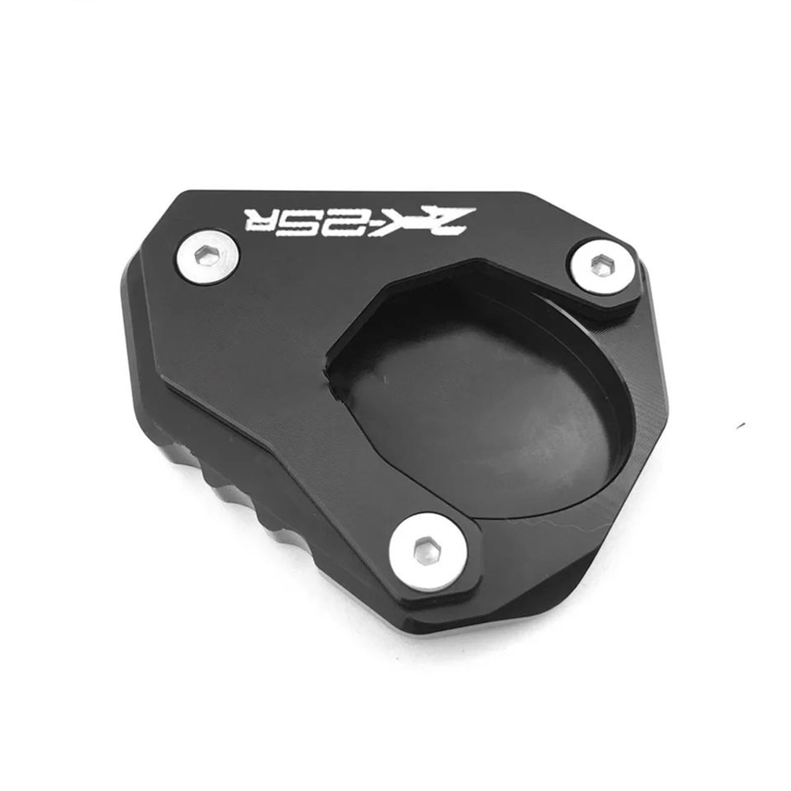 Für KA&WA&SAKI ZX-25R 2020 2021 Motorrad CNC Ständer Seitenständer Ständer Erweiterung Vergrößerungspad(Black) von ALZXDUEVD