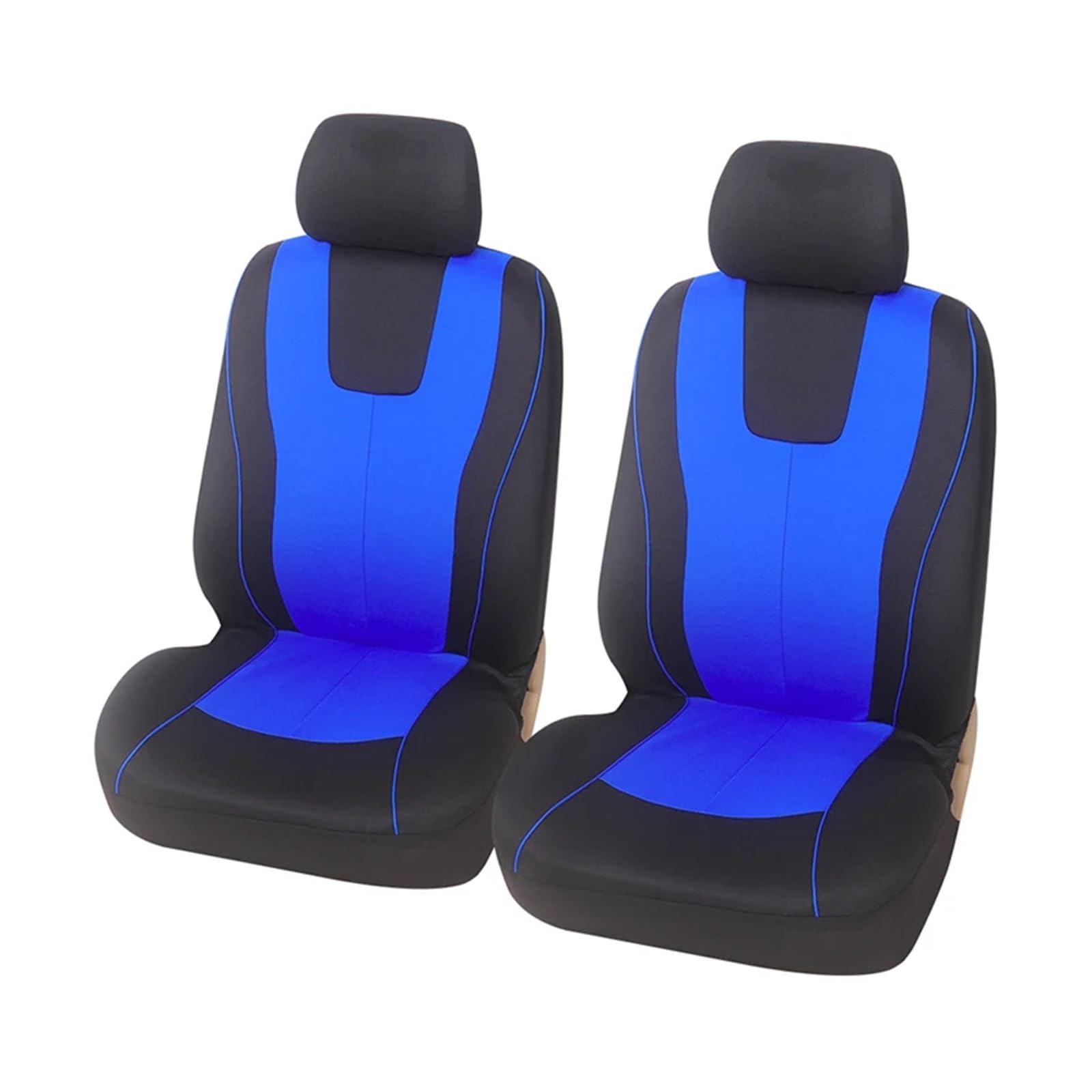 ALZZTUND schonbezug autositz Universelle Autositzbezüge, Komplettes Set, Sitzschutzbezug, Autozubehör Autositzschoner(Blue 2 Piece) von ALZZTUND