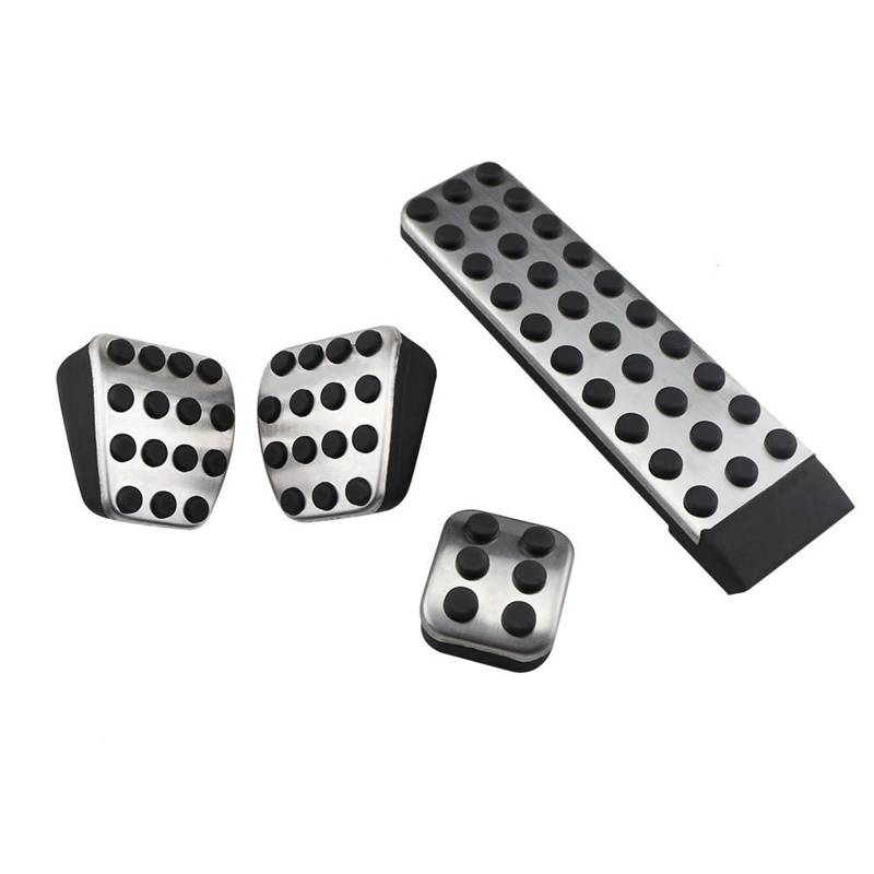 Auto Pedale Abdeckungen Für Benz W124 W202 W203 W140 W208 W210 W211 W220 R170 R171 Für R-Klasse Auto Pedal Pads Bremse Kupplung Pedal Pad Abdeckungen Auto Pedalauflagen(MT Without Rest) von ALZZTUND