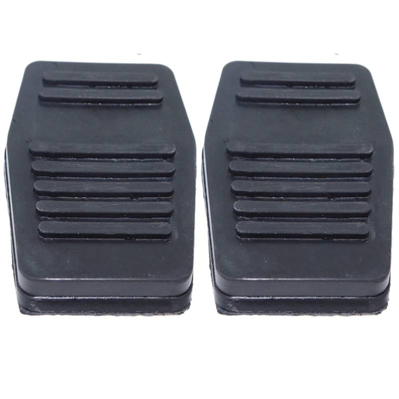 Auto Pedale Abdeckungen Für Ford Für Fusion JU 2001-2012 Auto Bremse Kupplung Fuß Pedal Gummi Pad Abdeckung Auto Pedalauflagen(2pcs) von ALZZTUND