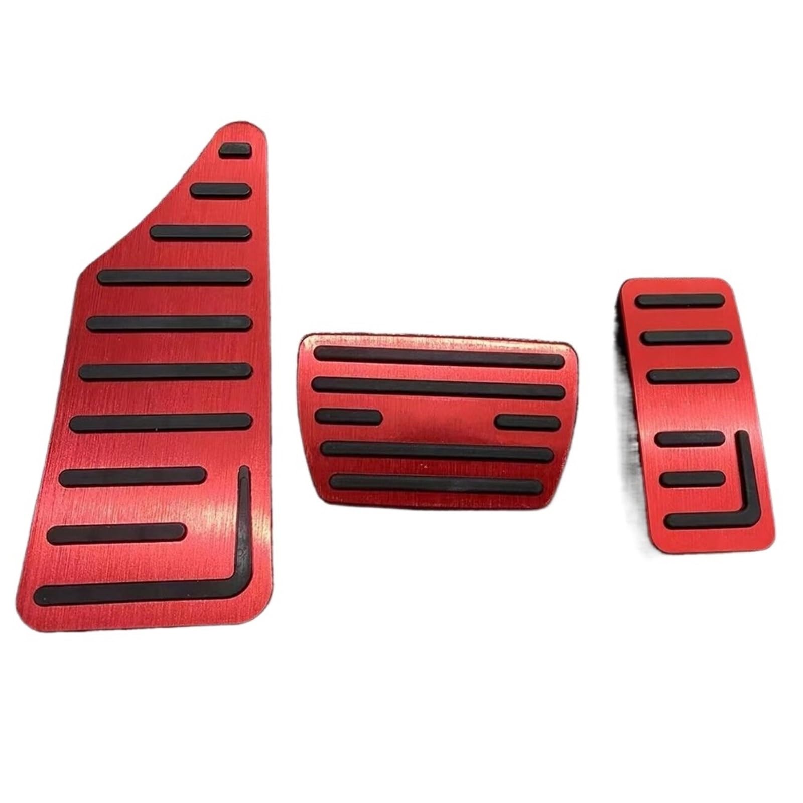 Auto Pedale Abdeckungen Für HR-V Für HRV Für HR V 2021 2022 2023 Auto Fußstütze Pedal Gaspedal Bremse Kupplung Pedal Abdeckung Auto Pedalauflagen(3PCS Red) von ALZZTUND