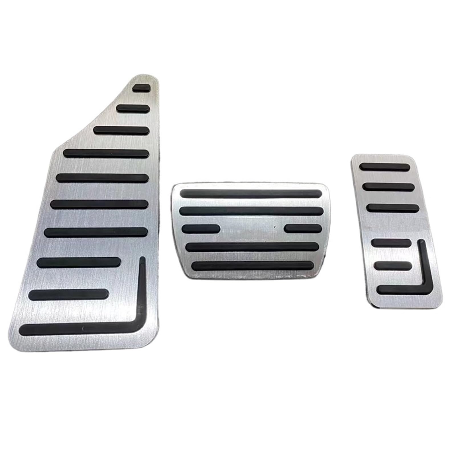 Auto Pedale Abdeckungen Für HR-V Für HRV Für HR V 2021 2022 2023 Auto Fußstütze Pedal Gaspedal Bremse Kupplung Pedal Abdeckung Auto Pedalauflagen(3PCS Silver) von ALZZTUND