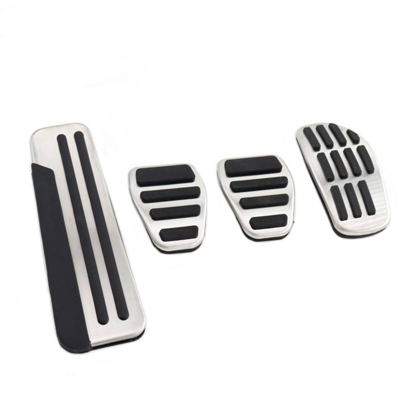 Auto Pedale Abdeckungen Für Megane 4 IV MK4 2016 2017 2018 2019 2020 2021 2022 Auto Pedal Pad Abdeckung Bremse Kupplung Pedal Pads Abdeckungen Auto Pedalauflagen(E) von ALZZTUND