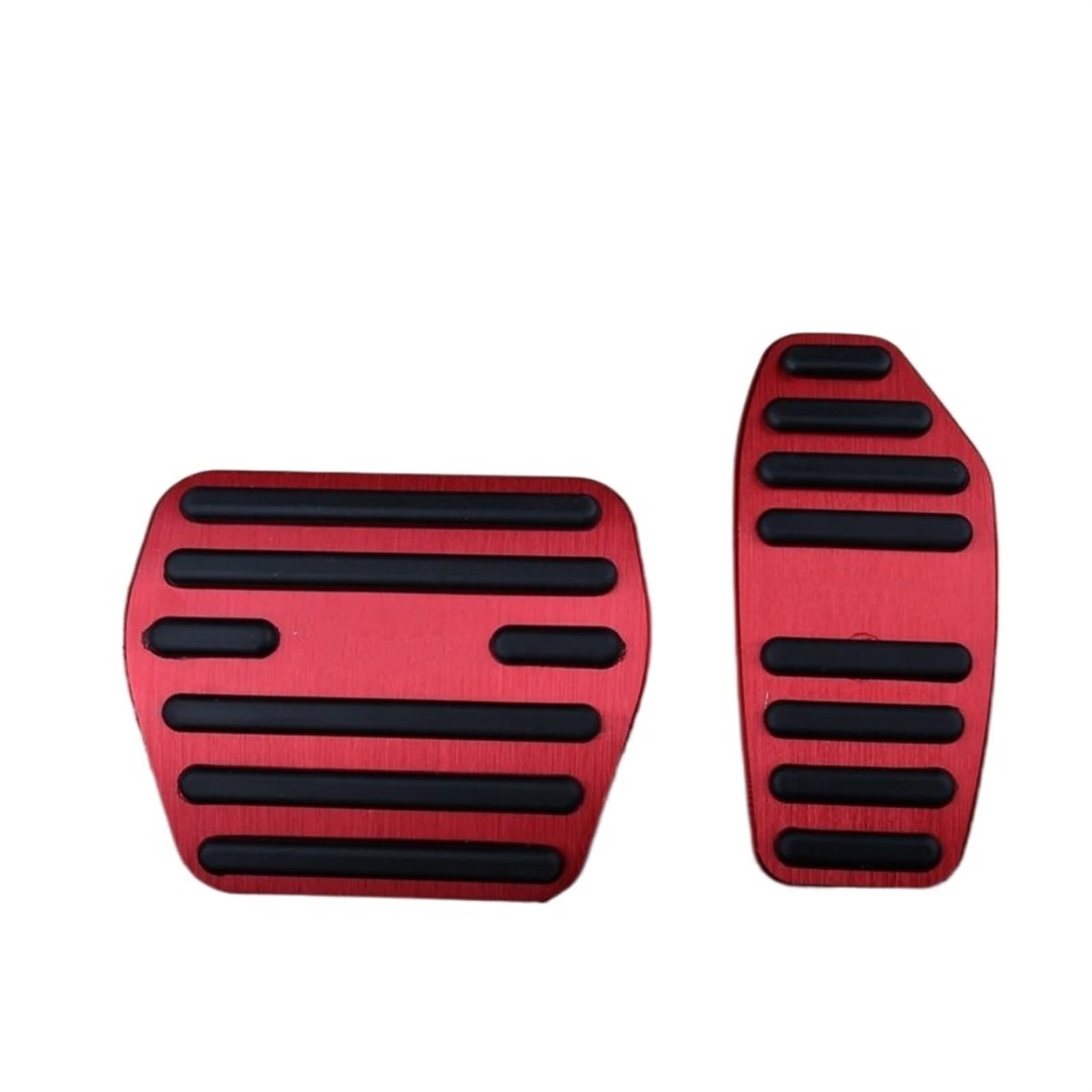 Auto Pedale Abdeckungen Für Nissan Für X-Trail Für X Trail Für XTrail T32 2014-2020 Auto Fuß Pedal Accelerator Kraftstoff Bremspedale Abdeckung Pad Auto Pedalauflagen(Red at 2pcs) von ALZZTUND