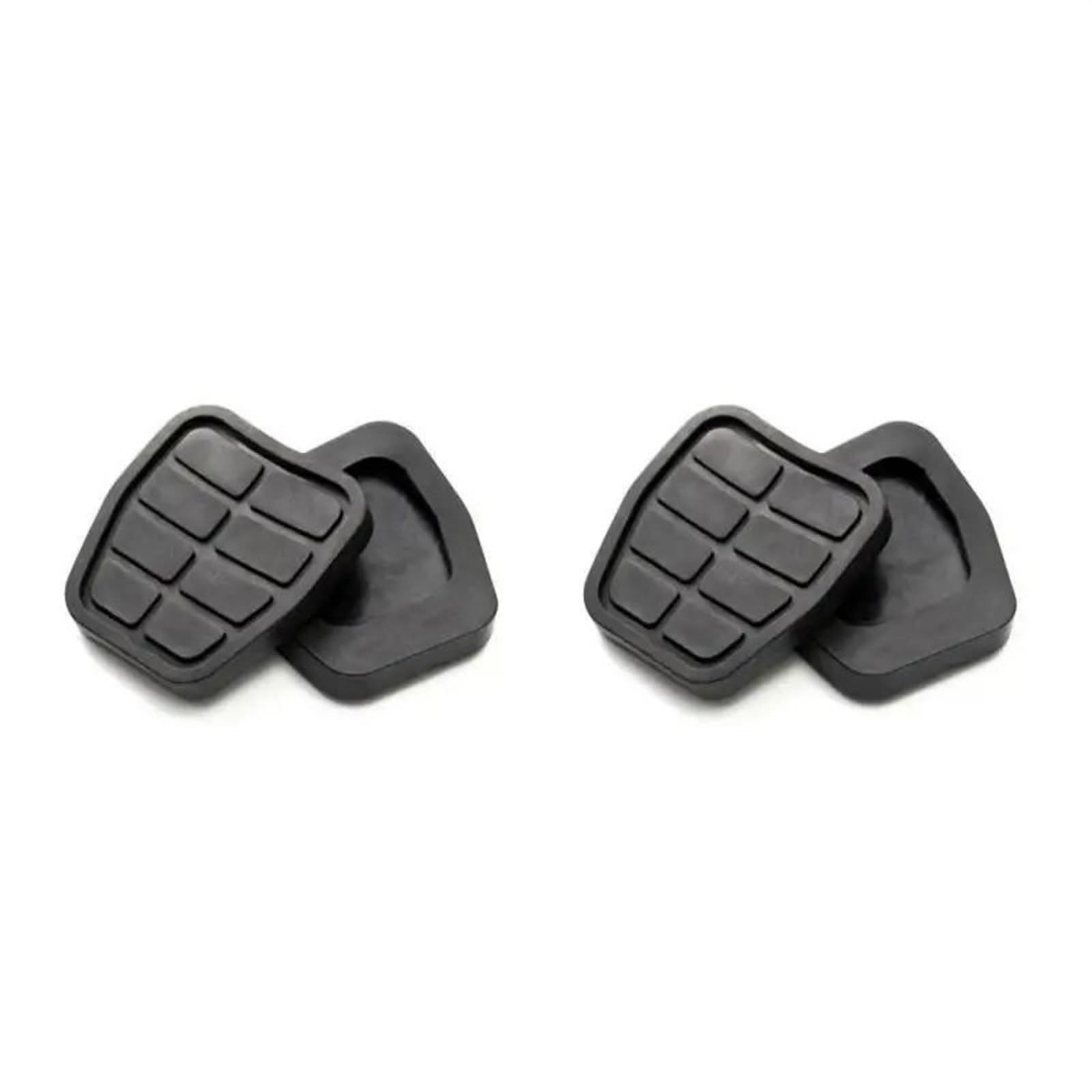 Auto Pedale Abdeckungen Für Sitz Für Ibiza Mk1 021A Mk2 6K 1984-2002 Bremse Kupplung Fuß Pedal Pad Abdeckung Ersatz Auto Pedal Pads Auto Pedalauflagen(Style A 2pcs) von ALZZTUND