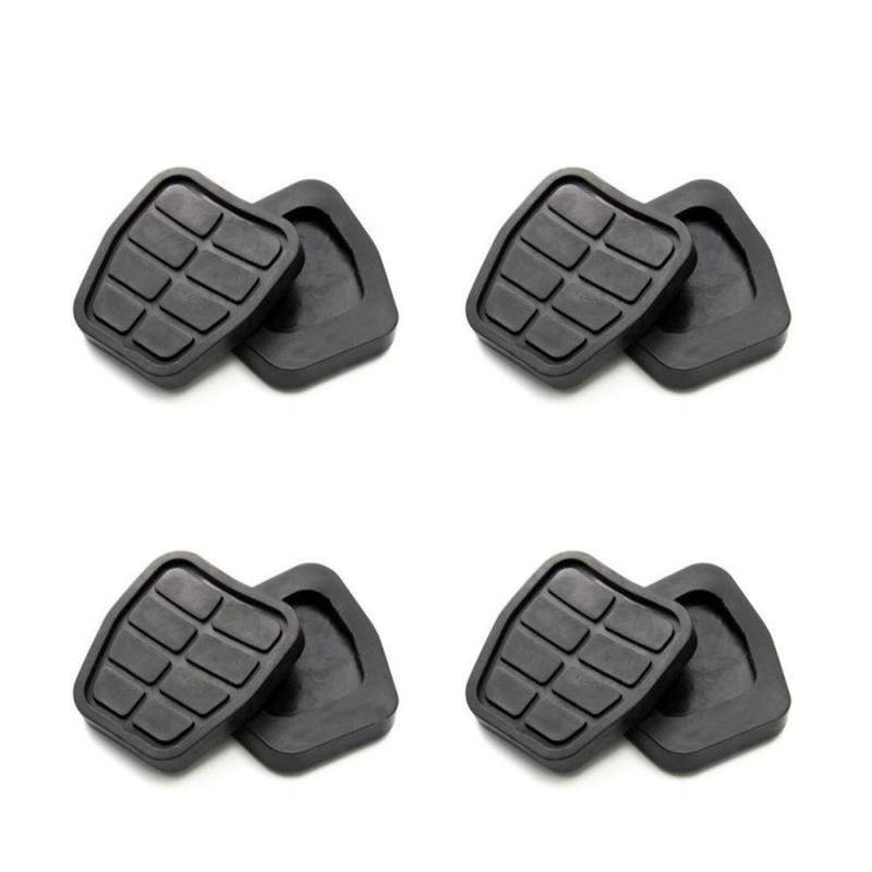 Auto Pedale Abdeckungen Für Sitz Für Ibiza Mk1 021A Mk2 6K 1984-2002 Bremse Kupplung Fuß Pedal Pad Abdeckung Ersatz Auto Pedal Pads Auto Pedalauflagen(Style A 4pcs) von ALZZTUND