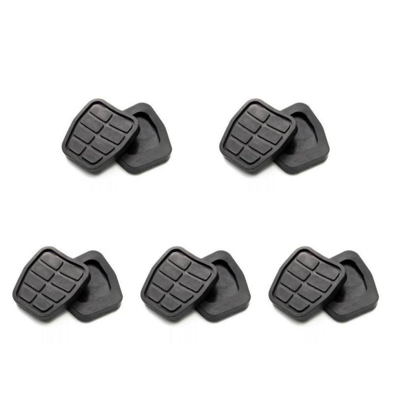 Auto Pedale Abdeckungen Für Vw Für Golf Für Jetta 1983-1992 Bremse Kupplung Fuß Pedal Pad Abdeckung Ersatz Auto Pedal Pads Auto Pedalauflagen(Style A 5pcs) von ALZZTUND