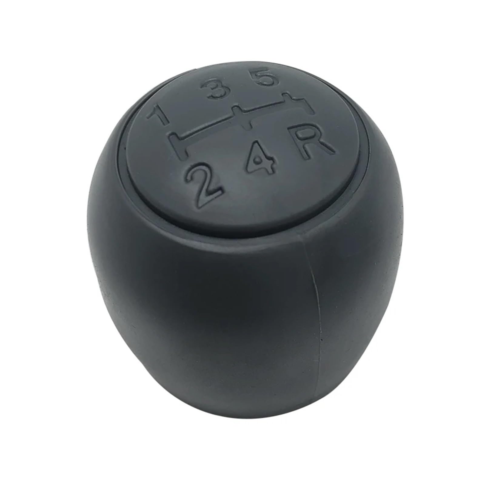 Auto Schalthebel Für FIAT 500 500C 2007~2013 Für Panda 2003-2012 Schaltknauf Schaltmanschette Staubschutzmanschette schaltknüppel(Black Gar Knob) von ALZZTUND