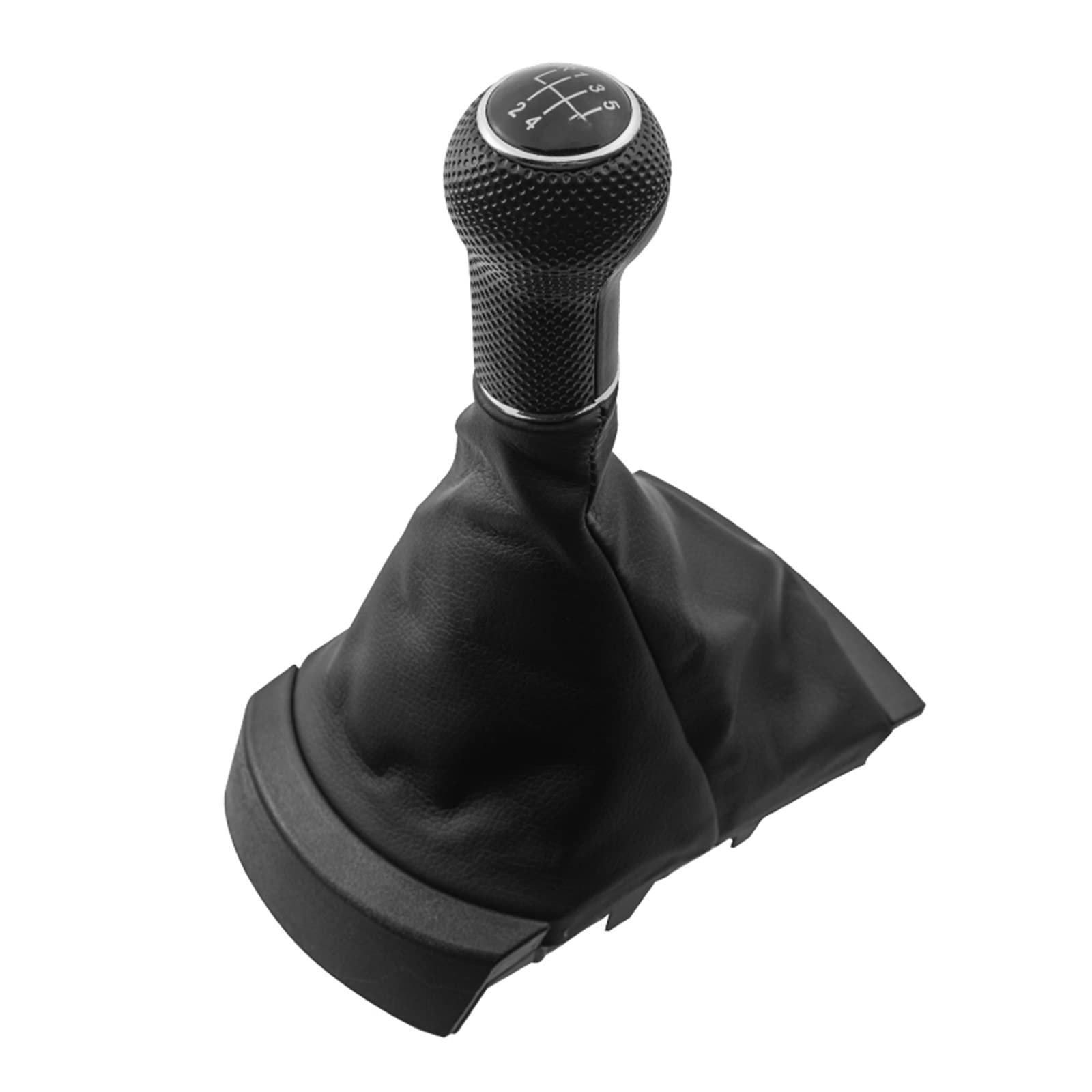 Auto Schalthebel Für SEAT Für Ibiza 2002 2003 2004 2005 2006 2007 2008 5/6-Gang Auto Schaltknauf Mit Schaltmanschette Staubschutz schaltknüppel(5-Speed) von ALZZTUND