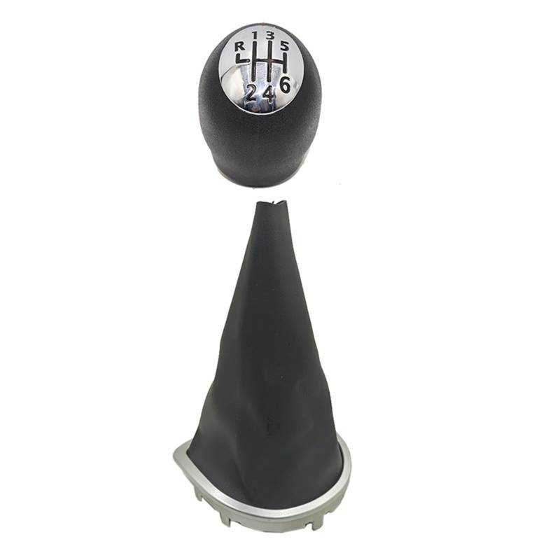 Auto Schaltknauf Abdeckung Für Clio 3 III 2005-2012 / Handschaltgetriebe Griffe Hebelwechsel Abdeckung Schaltknauf Stiefel Stick Shifter Staubschutzhülle Auto Schalthebel(6 Speed) von ALZZTUND