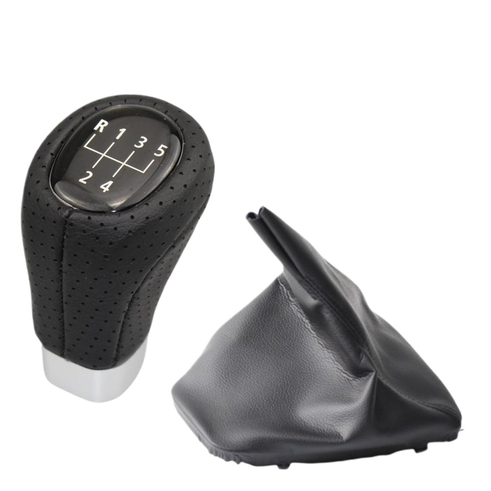 Auto Schaltknauf Abdeckung Für E90 E91 E92 E93 3 Serie 2005-2012 / LHD Manuelle Getriebe Shift Knob Hand Speed ​​Ball Gaitor Boot Abdeckung Auto Schalthebel(5 Speed 2pcs) von ALZZTUND