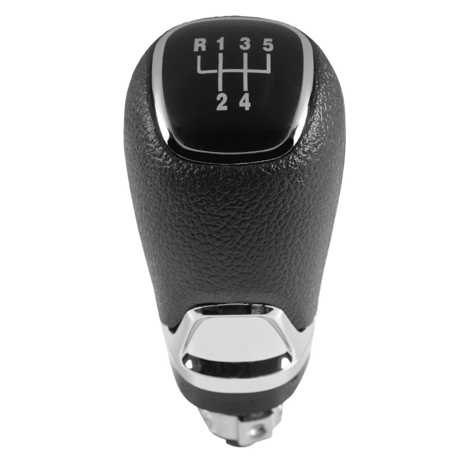 Auto Schaltknauf Abdeckung Für Skoda Für Fabia 2 II MK2 Für Combi Für Scout 2007-2014/5 6 Gang Schaltknauf Griff Schalthebelmanschette Auto Schalthebel(5 Speed gearknob) von ALZZTUND