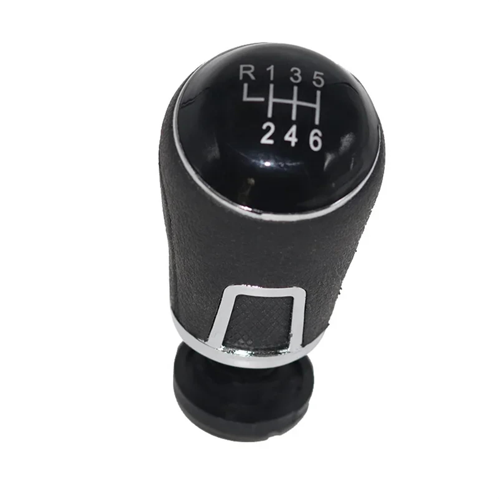 Auto Schaltknauf Abdeckung Für VW Für Caddy 4 IV MK4 2015-2019/Manuelle Schalthebel Griff 5/6 Geschwindigkeit Getriebe Shift Knopf Hebel Shifter Knob Auto Schalthebel(6 Speed Plastic) von ALZZTUND