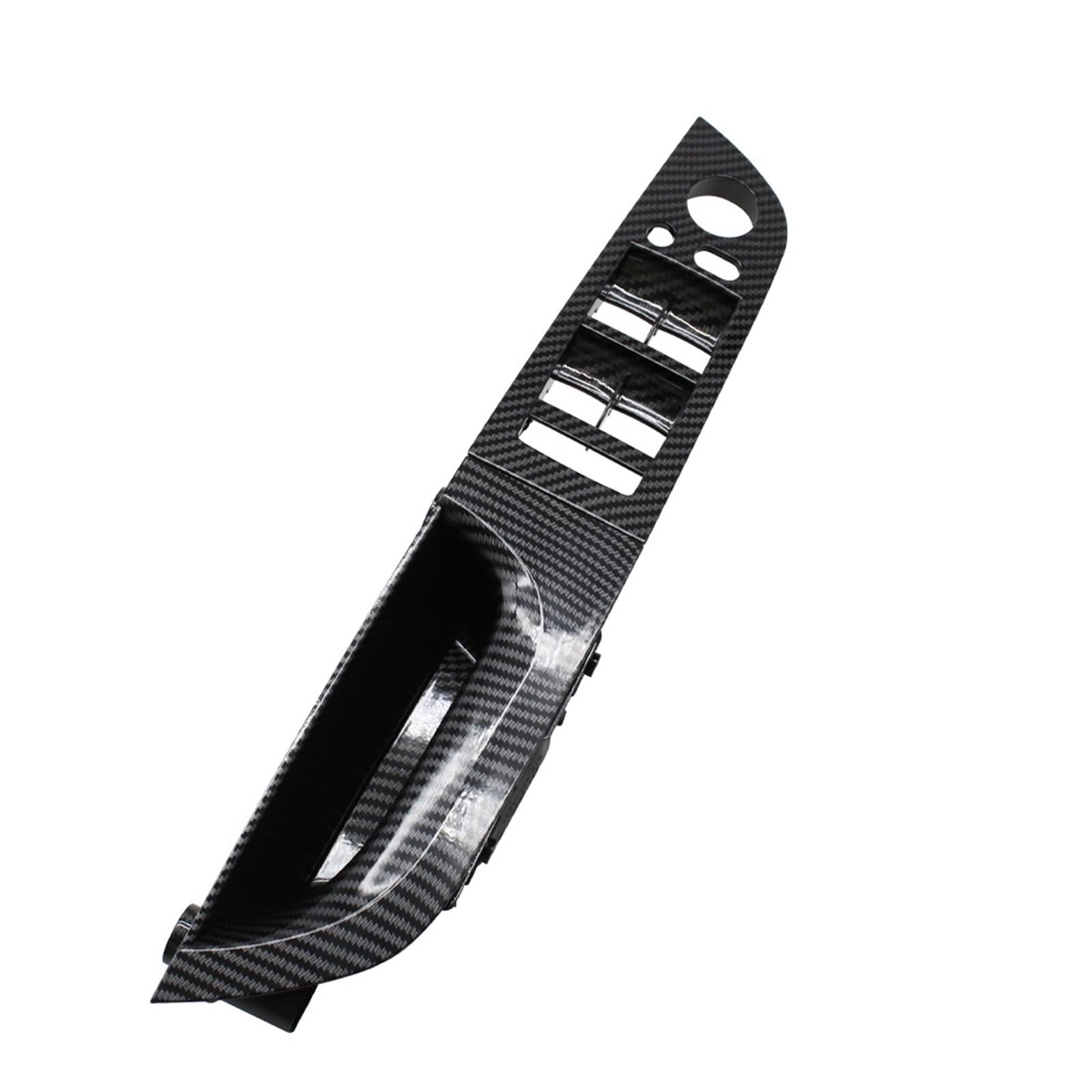 Auto Türgriff Verkleidung Für 3 Serie E90 E91 316 318 320 325 328i Auto Innen Carbon Faser Armlehne Panel Türgriff Set Autoinnenraumtürgriff(LHD High Model Short) von ALZZTUND