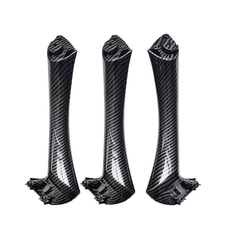 Auto Türgriff Verkleidung Für 3 Serie E90 E91 316 318 320 325 328i LHD RHD Auto Innen Armlehne Carbon Faser Tür Pull Griff Mit Abdeckung 51417230849 Autoinnenraumtürgriff(RHD Inside Set) von ALZZTUND