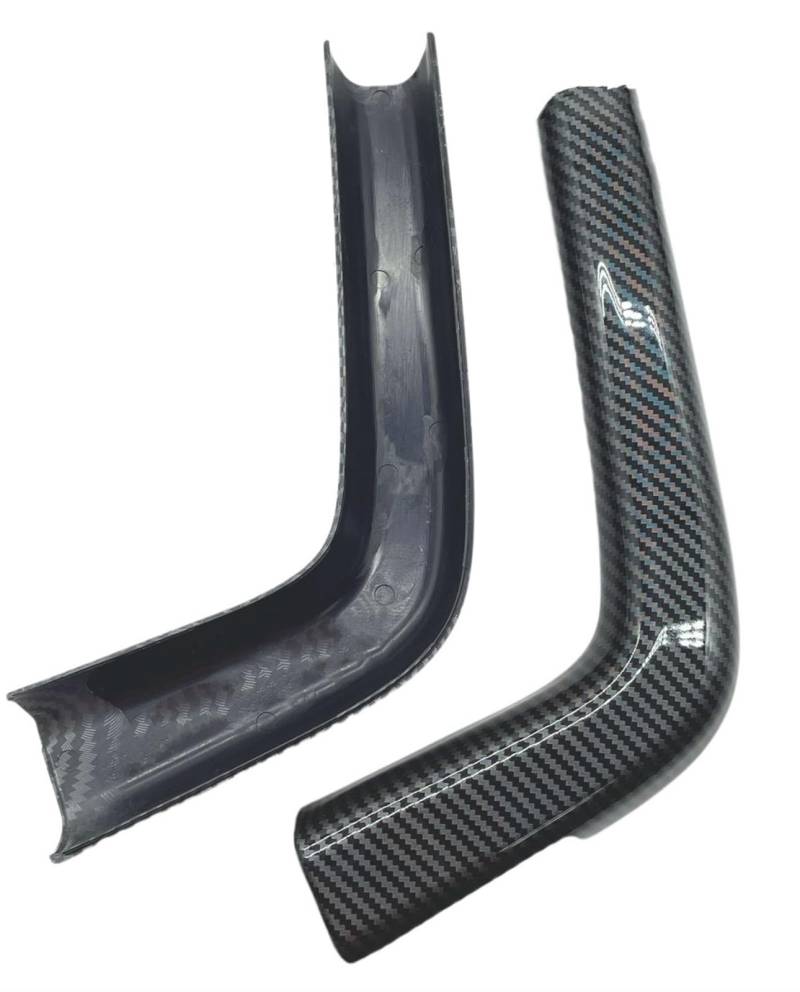 Auto Türgriff Verkleidung Für Cayenne 2018-2023 Auto Carbon Fiber Innen Tür Pull Griff Abdeckung Armlehne Zentrale Konsole Bögen Schutzhülle Autoinnenraumtürgriff(Right Side 6PCS) von ALZZTUND