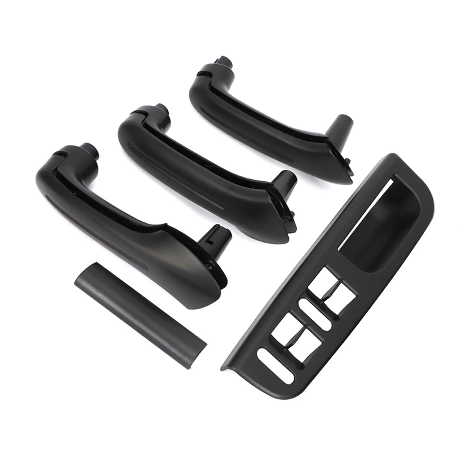 Auto Türgriff Verkleidung Für VW Für Bora Für Golf 4 MK4 Für Jetta 1999-2004 Innen Haltegriff Auto Innen Türgriff 1J4867180A Autoinnenraumtürgriff(5pcs Black) von ALZZTUND