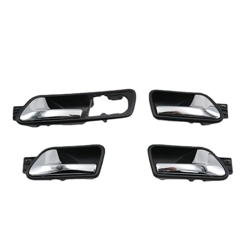 Auto Türgriff Verkleidung Für VW Für Touran Für Caddy 2004-2015 Auto Innen Türgriff Chrom 1T1837113/1T1837114 Autoinnenraumtürgriff(4 Pcs Full Sets) von ALZZTUND