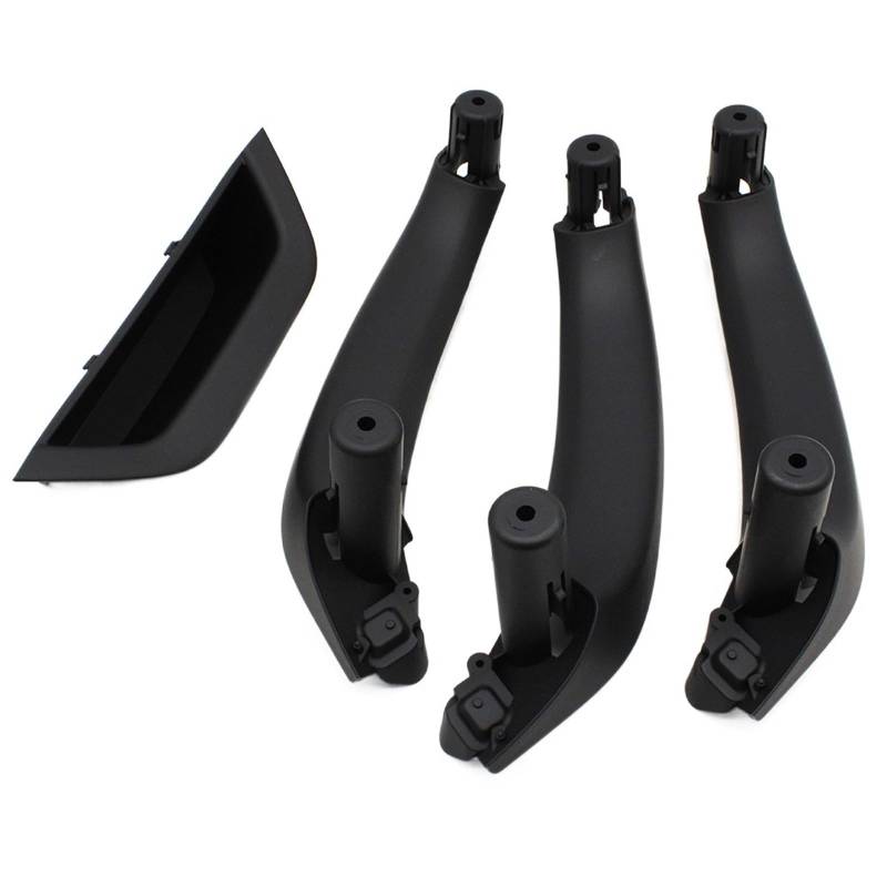 Auto Türgriff Verkleidung Für X3 X4 F25 F26 2010 2011 2012 2013 2014 2015 2016 LHD Auto Innentür Armlehne Panel Tür Pull Griff Set Autoinnenraumtürgriff(LHD Black Set) von ALZZTUND