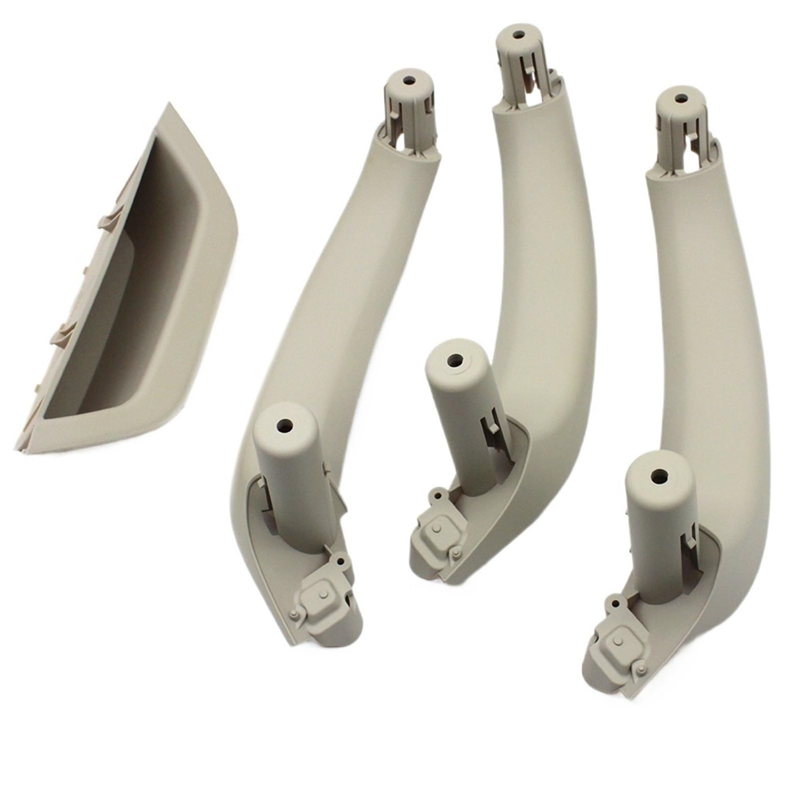 Auto Türgriff Verkleidung Für X3 X4 F25 F26 2010 2011 2012 2013 2014 2015 2016 LHD Auto Innentür Armlehne Panel Tür Pull Griff Set Autoinnenraumtürgriff(LHD Oyster Set) von ALZZTUND