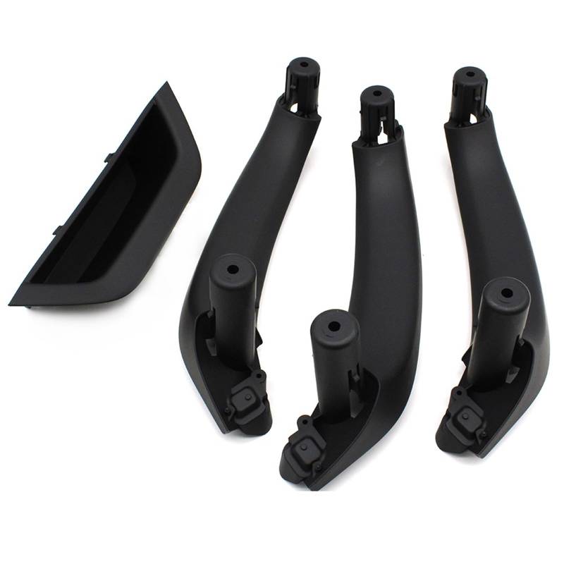 Auto Türgriff Verkleidung Für X3 X4 F25 F26 2010 2011 2012 2013 2014 2015 2016 LHD Innen Auto Innen Tür Armlehne Panel Tür Pull Griff Set Autoinnenraumtürgriff(LHD Black Set) von ALZZTUND